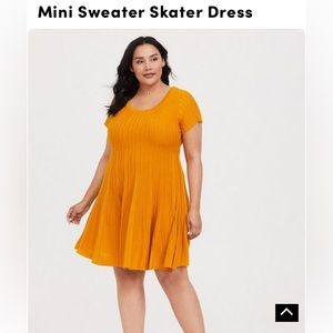 Torrid mustard yellow dress, 0X (12/14)